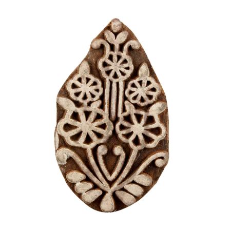 Set of 1 Piece New Wooden Printing Block